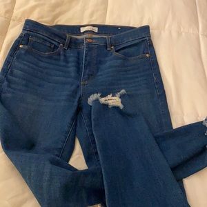 Loft high rise jeans